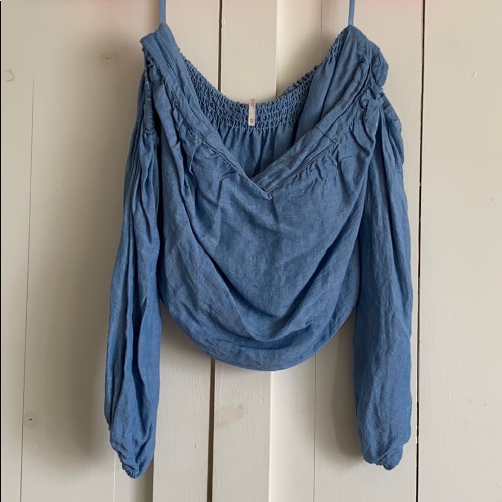 Free people off the shoulder top
